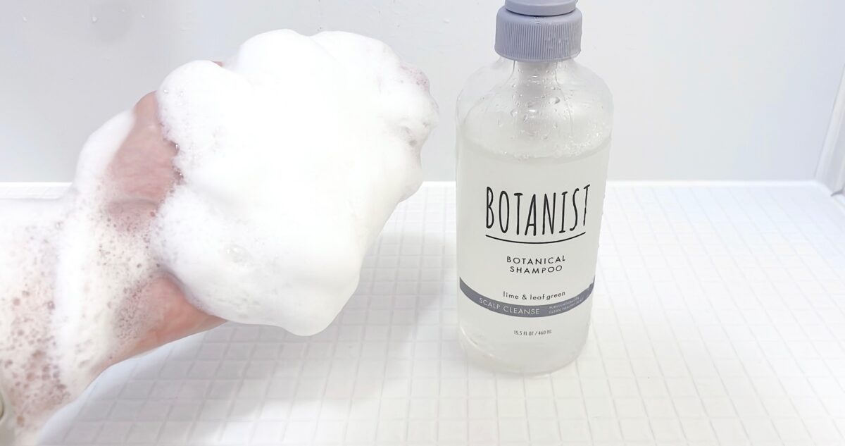 BOTANIST ボタニストシャンプースカルプクレンズの泡