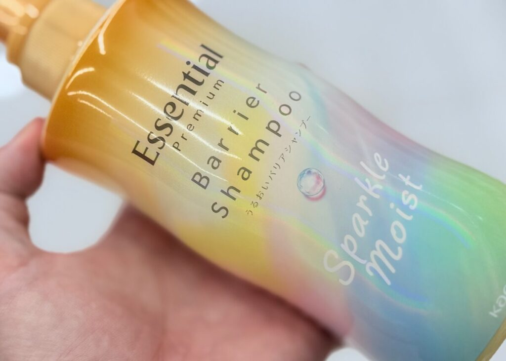 エッセンシャル　プレミアム　うるおいバリアシャンプー　スパークルモイスト