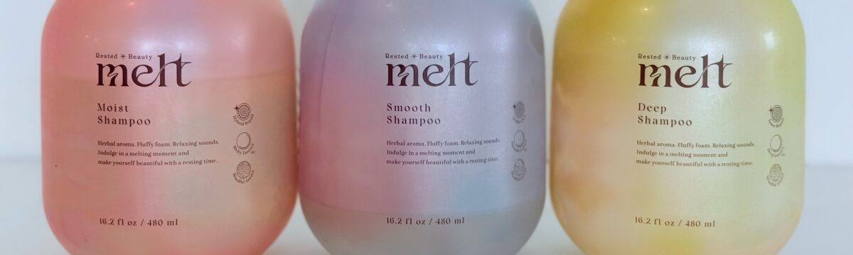 メルトシャンプーのモイストとスムースとディープを解析