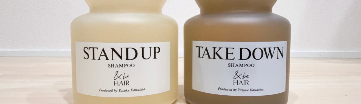 &be アンドビーシャンプー スタンドアップとテイクダウン