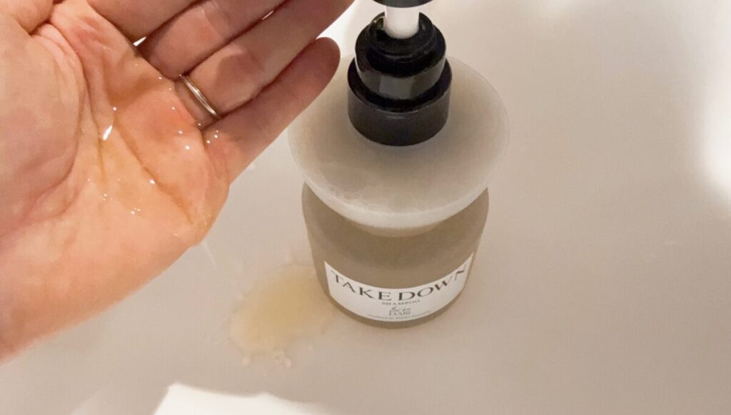 &be アンドビーシャンプー の洗浄力