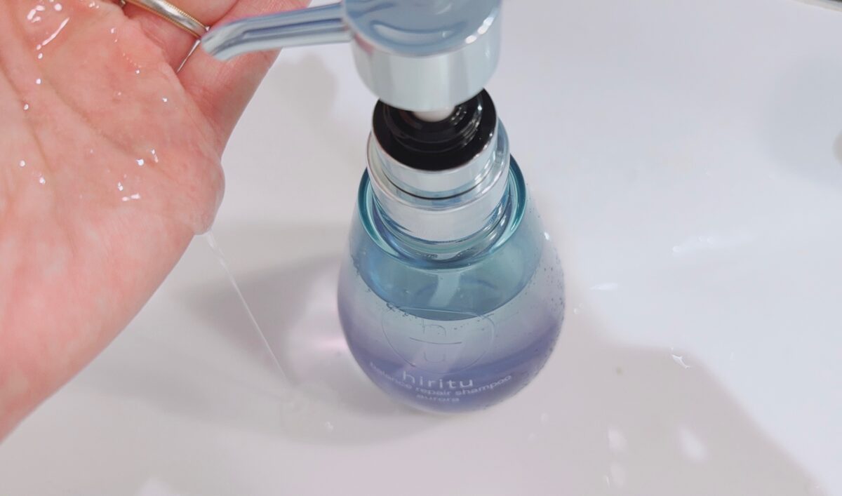 アミノ酸洗浄成分のヒリツシャンプーオーロラ