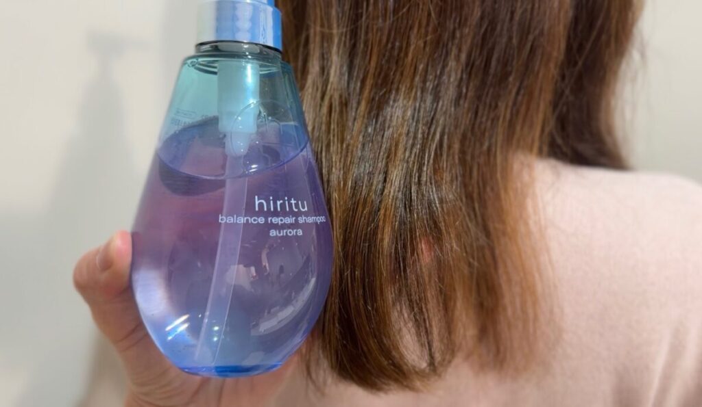 hirituヒリツシャンプーを使った仕上がり写真