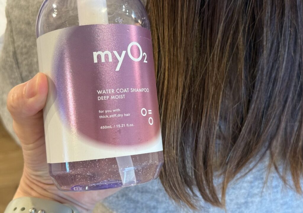 myO2 マイオーツーシャンプー ディープモイストを使った仕上がり写真