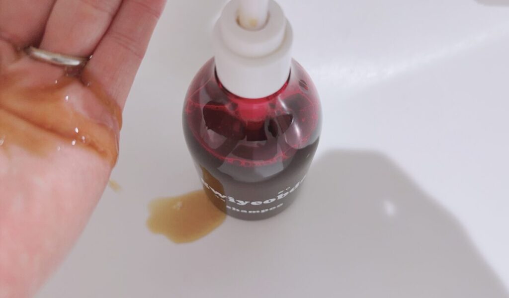 キヨプタシャンプーの液体