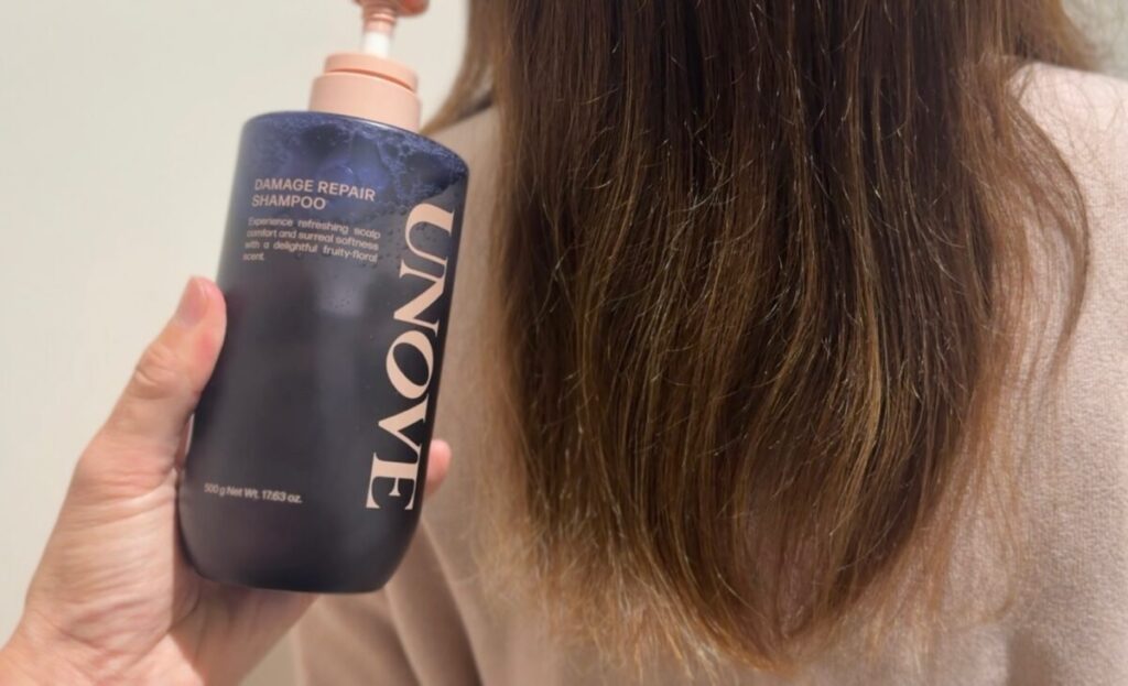 アノブシャンプーを使った仕上がり写真