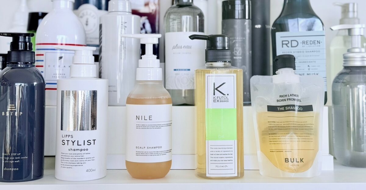 実際に購入して使った人気のメンズシャンプー一覧