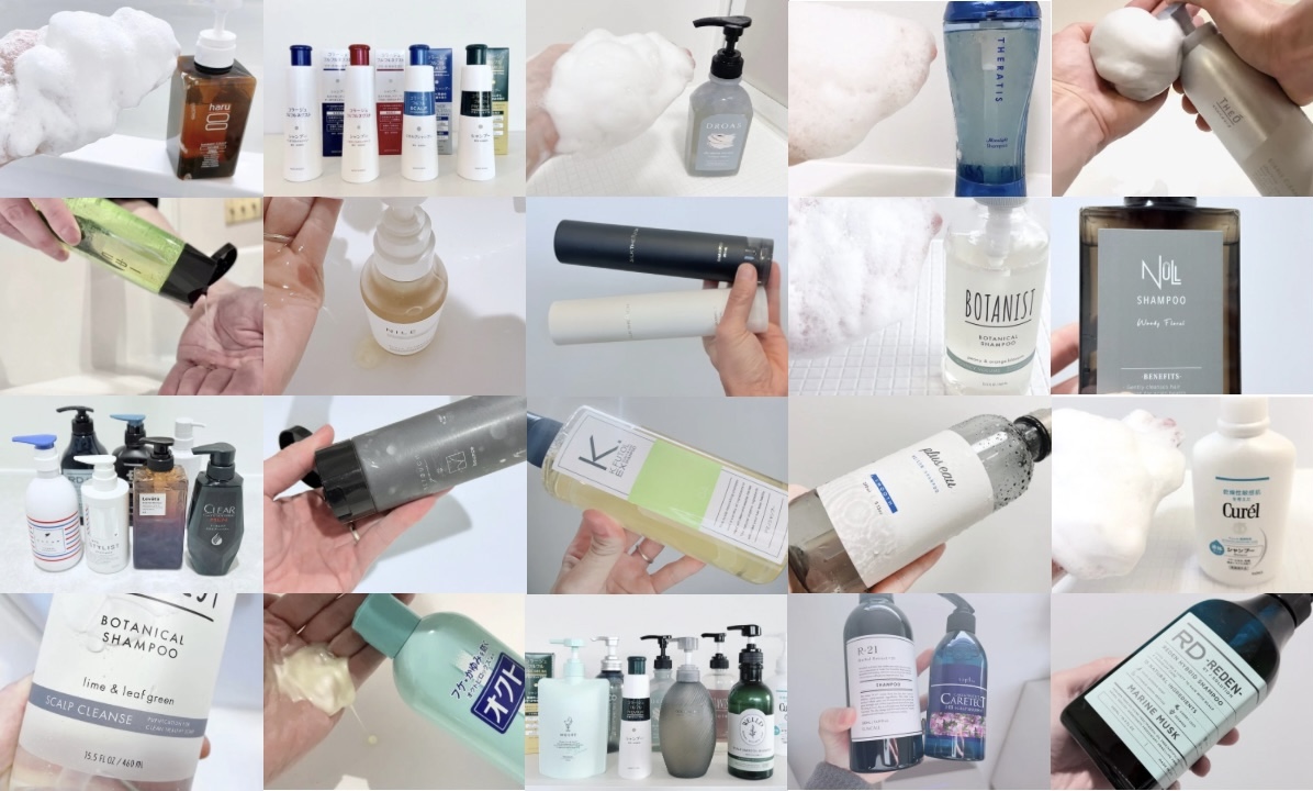 実際に購入して使った人気のメンズシャンプーシリーズ