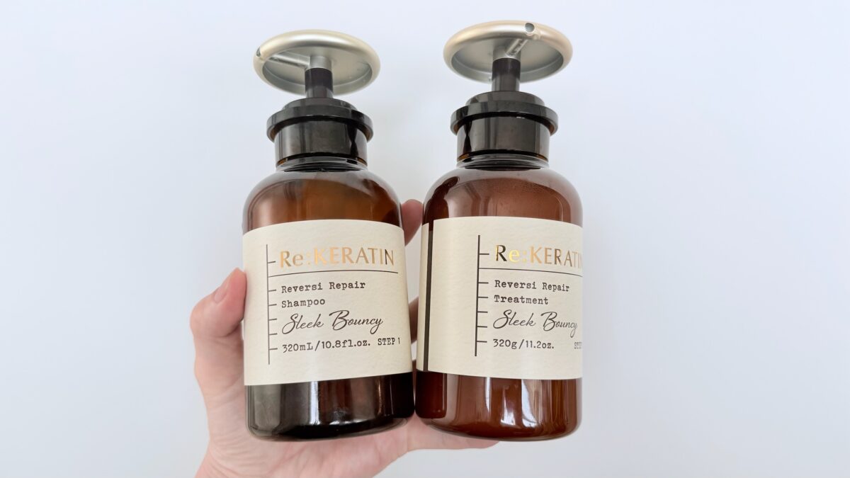購入したRe:KERATIN（リ ケラチン）リバーシ リペアシャンプー＆トリートメント