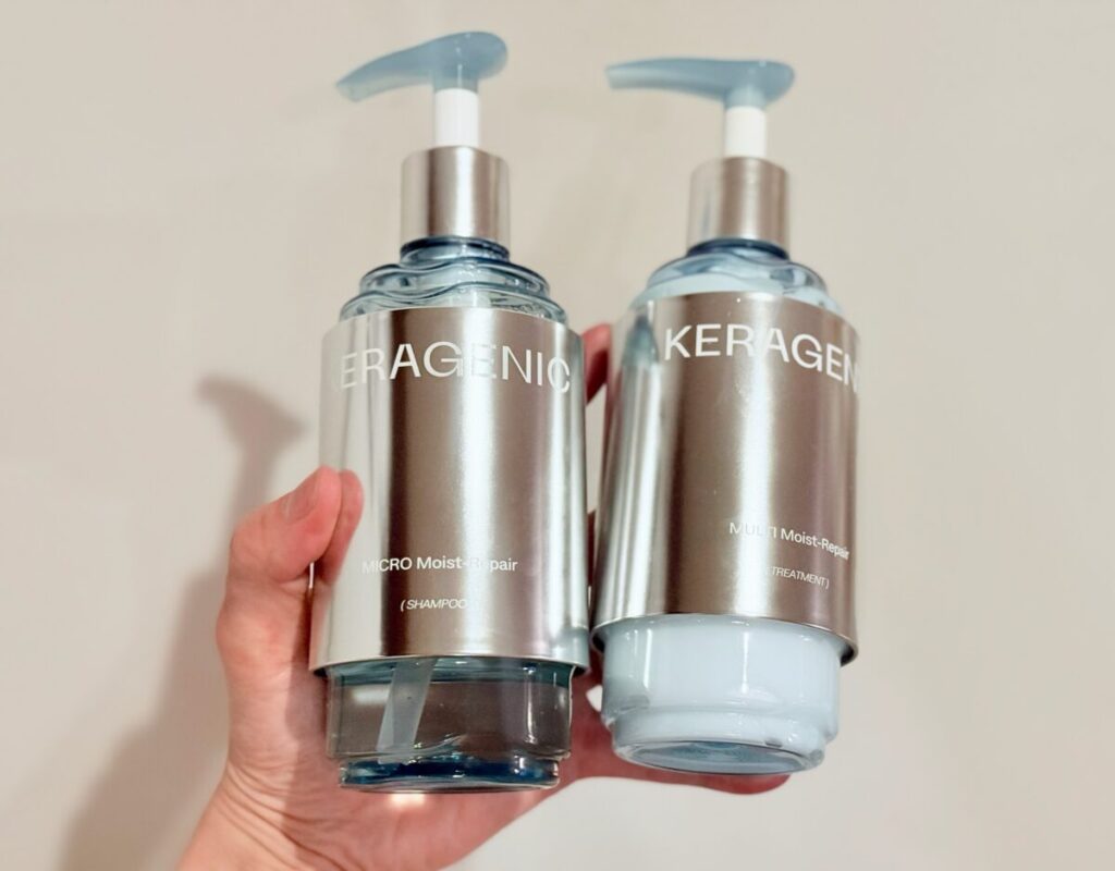 購入したKERAGENIC（ケラジェニック）マイクロ モイストリペアシャンプー