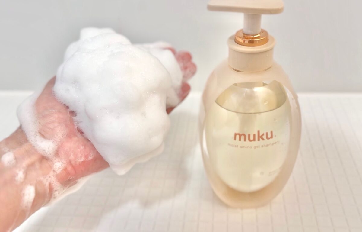 muku+ ムク モイストアミノジェル シャンプーの使用感