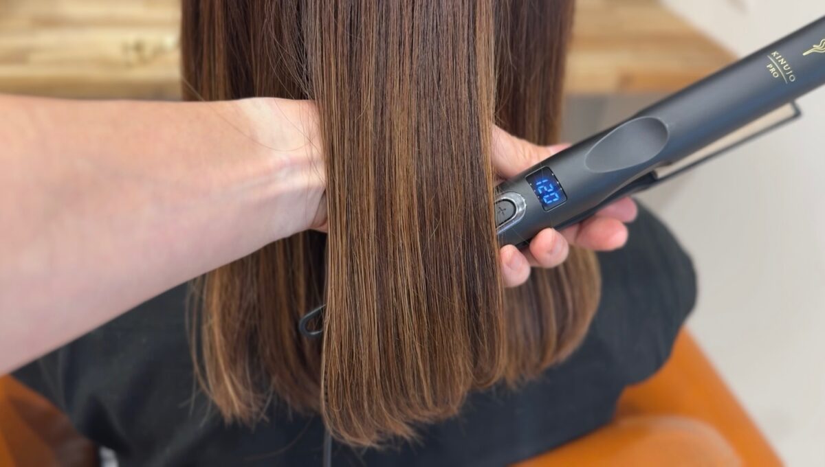 絹女プロでスタイリングした仕上がり写真