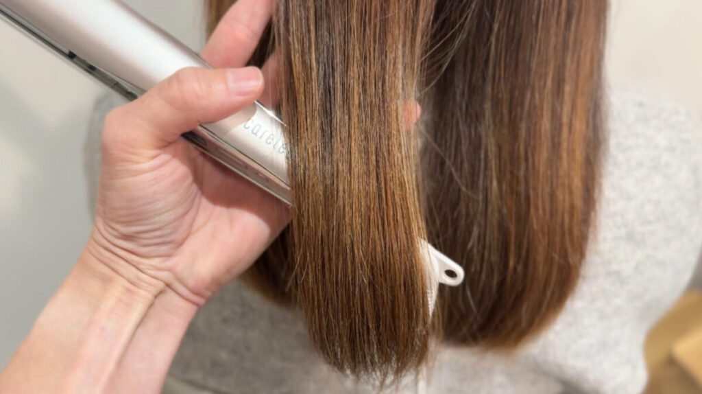 ケアレクトを使った仕上がり写真