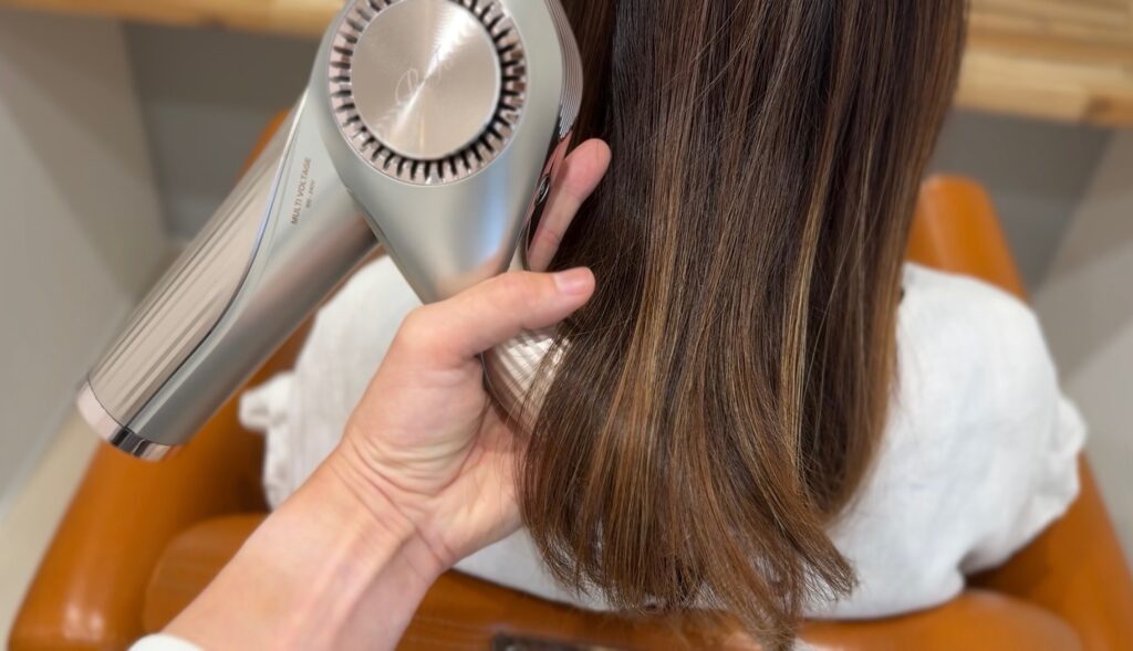 リファビューテックドライヤーBX Wを使った仕上がり写真