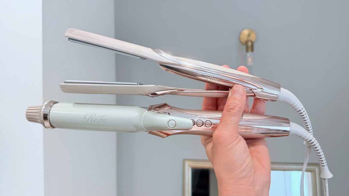 【ほぼ新品、2025/9購入】リファ ストレートアイロン プロ ReFa リファストレートアイロン プロ + リファヘアアイロン